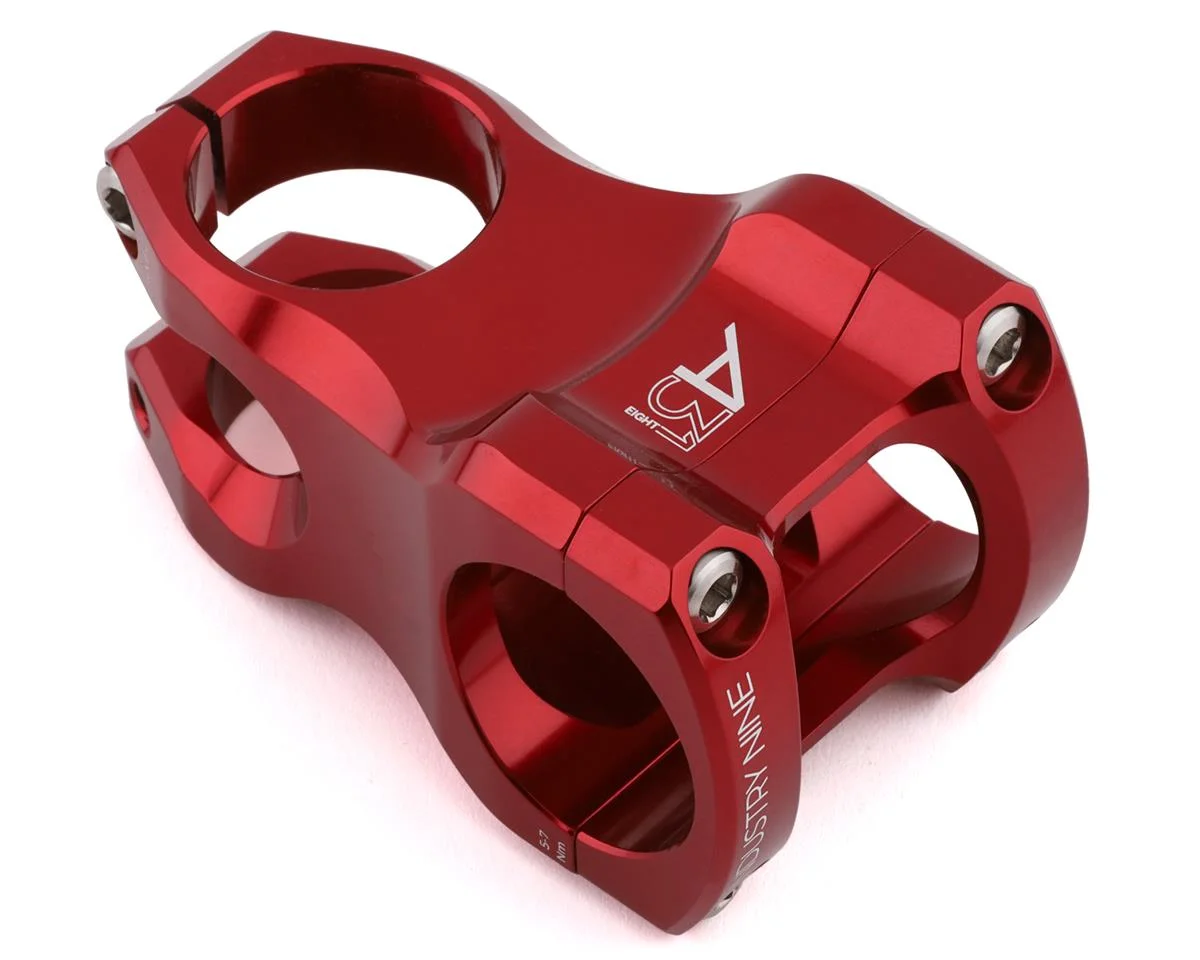 Industry Nine A318 Stem (Red) (31.8mm) (50mm) (5°)